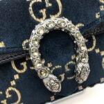 Gucci Dionysus Super Mini Bag Blue 16.5 cm - Image 4