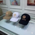 Gucci GG Monogram Canvas Baseball Cap Black - Image 6