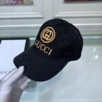 Gucci GG Monogram Canvas Baseball Cap Black - Image 5