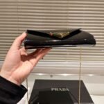 Prada Mini Patent Leather Bag Black 20cm 1BP051 069 F0002 V 5TO - Image 7