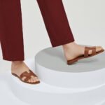 Hermes Oran Sandal Brown H021056Z - Image 6