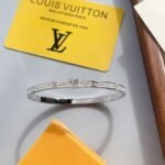 Louis Vuitton Empreinte Bangle White Gold Tone Q95641 - Image 4