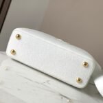 Louis Vuitton Capucines BB White And Python Trim 27cm - Image 4