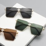 Louis Vuitton Cyclone Metal Sunglasses Gold - Image 4
