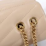 Saint Laurent Loulou Small Dark Beige 25cm - Image 4