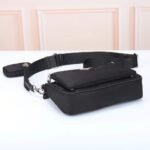Prada Re Nylon Shoulder Bag Black 23Cm 1BH168 R064 F0002 V V1T - Image 5