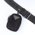 Prada Re Nylon Shoulder Bag Black 23Cm 1BH168 R064 F0002 V V1T - Image 7