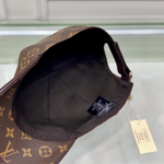 Louis Vuitton Monogram Coated Canvas Cap Brown - Image 7