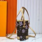 Louis Vuitton X Murakami Nano Bucket Sakura Brown 17cm M13417 - Image 5