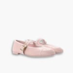 Chanel Mary Jane Ballet Flat Baby Pink