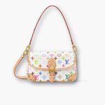 Louis Vuitton x Takashi Murakami Diane PM Multicolor White 26cm M27866