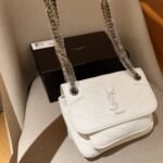 Saint Laurent Niki Baby In Vintage White 22cm - Image 3