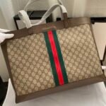 Gucci Ophidia Soft GG Green Red Web Brown 44Cm 547947 9IK3T 8745 - Image 4