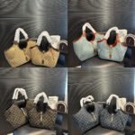 Gucci Mercato Medium Tote Bag Denim Navy Blue 36Cm - Image 10