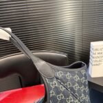 Gucci Mercato Medium Tote Bag Denim Navy Blue 36Cm - Image 7