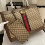 Gucci Ophidia Soft GG Green Red Web Brown 44Cm 547947 9IK3T 8745 - Image 3