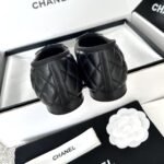 Chanel Ballerina Flats Black G26250 X01725 94305 - Image 6
