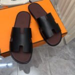 Hermes Izmir Sandal Black And Brown - Image 2