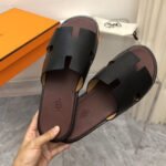 Hermes Izmir Sandal Black And Brown - Image 5