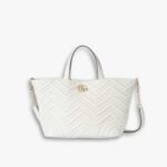 Gucci Betty Small Tote Bag White Matelasse 18Cm ‎847386 AAFA1 9050