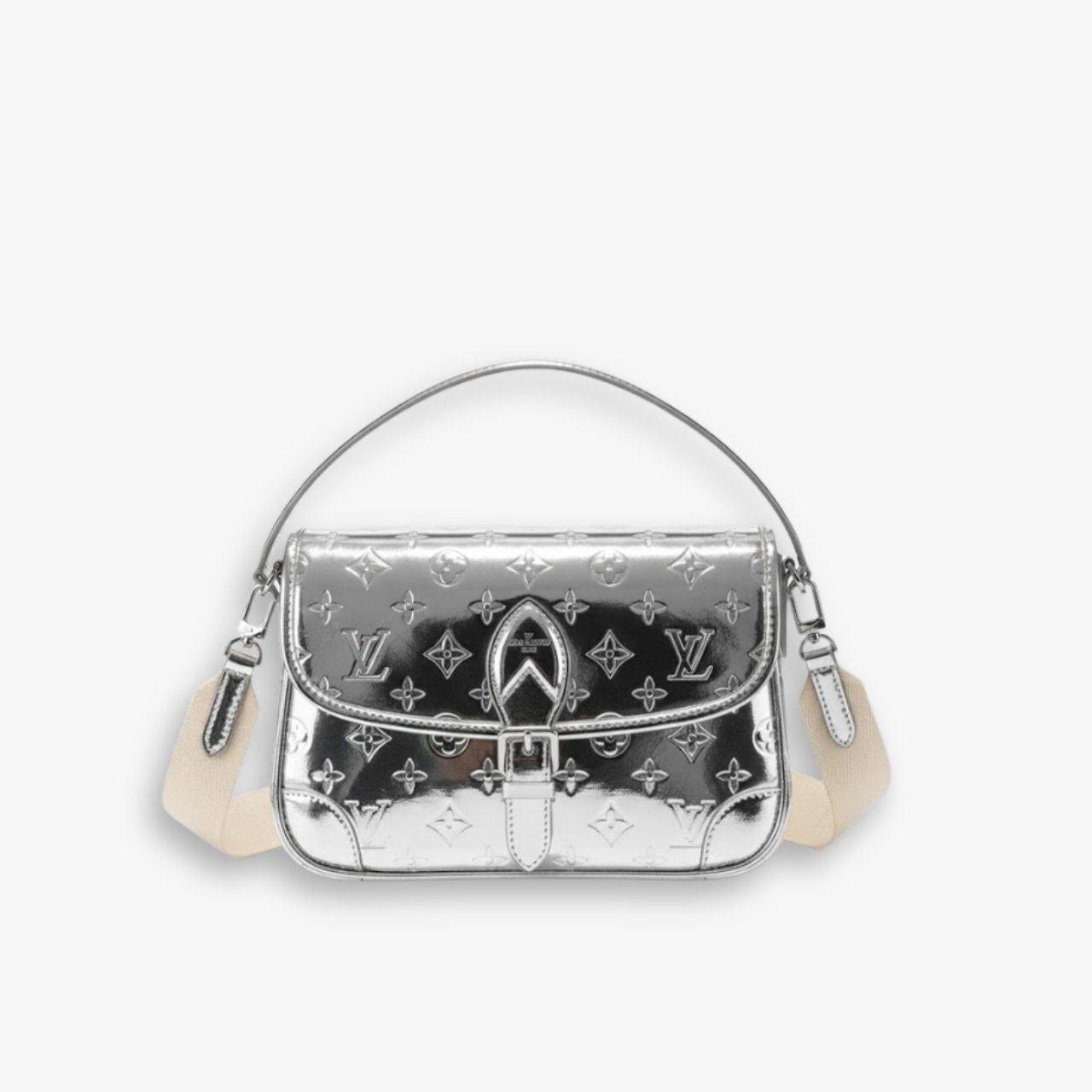 myelegous-1280-x-1280-px-13-5-1 Louis Vuitton Diane Bag Monogram Miroir Silver 25Cm - Image 1