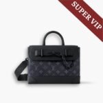 Super Vip 1:1 – Louis Vuitton Steamer PM Canvas Black 25Cm M46953