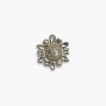 Chanel CC Crystal Pearl Brooch
