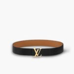 Louis Vuitton Initiales Double Sided Belt Black M9151S