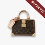 Super Vip 1:1 – Louis Vuitton Speedy Trunk Box Bag 20 Monogram Brown 21Cm M11154